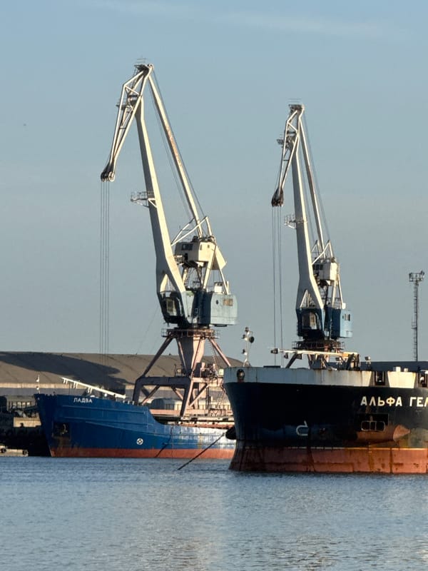 Routine waterfront activity observed in Rostov-on-Don port area