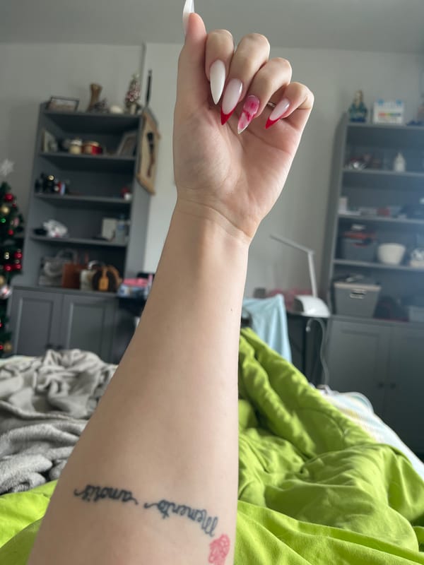Personal photo session featuring nails, selfies, tattoos in Varna