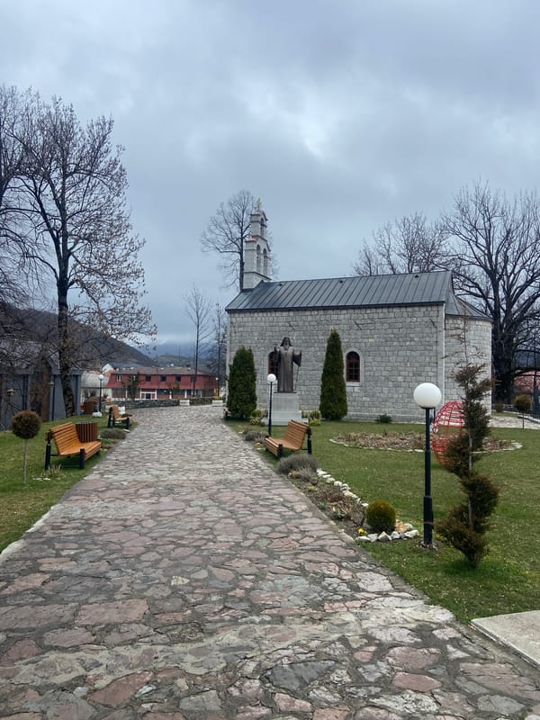 Church of St. Demetrius documented in Kolašin, Montenegro