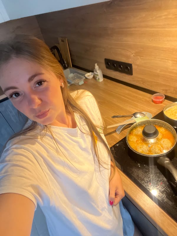 Casual afternoon at home in Chelyabinsk, Russia