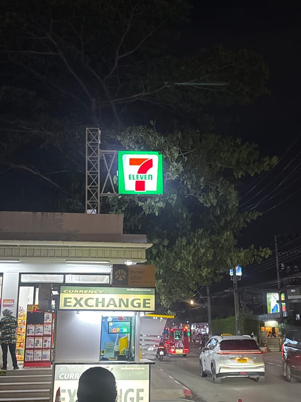 Routine street life documented in Patong, Thailand