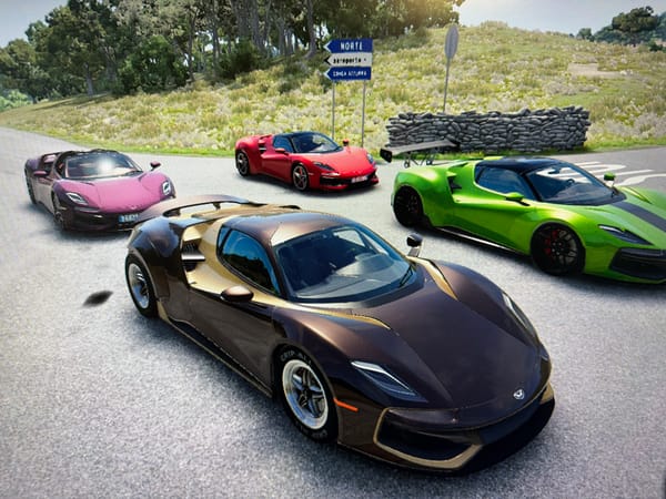Gamer documents racing crashes and daily life moments