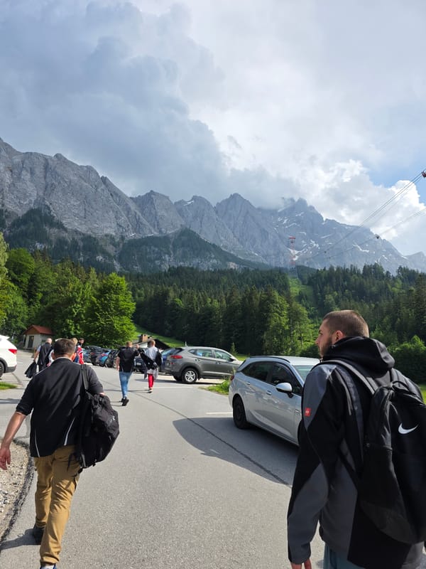 Afternoon stop at the Zugspitze area, Grainau