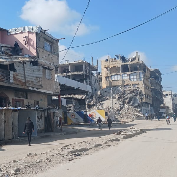 Widespread building destruction documented across Gaza urban area