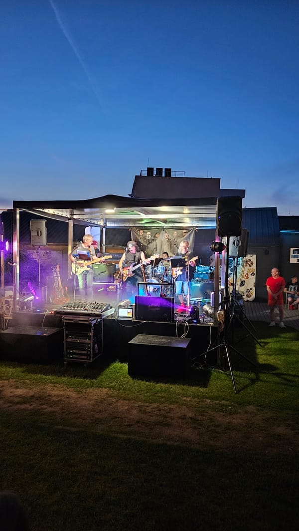 Live band night in Prešov, Slovakia, June 2026