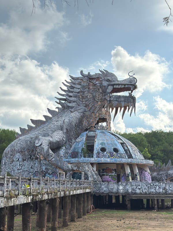 Inside Vietnam's famous abandoned water park dragon