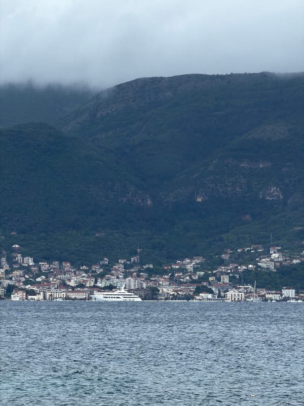 Quiet afternoon moments captured around Montenegro's Bay of Kotor