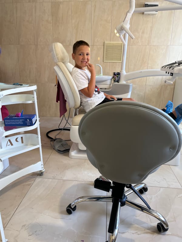 Dental visit and jaw X-ray from a Kharkiv clinic