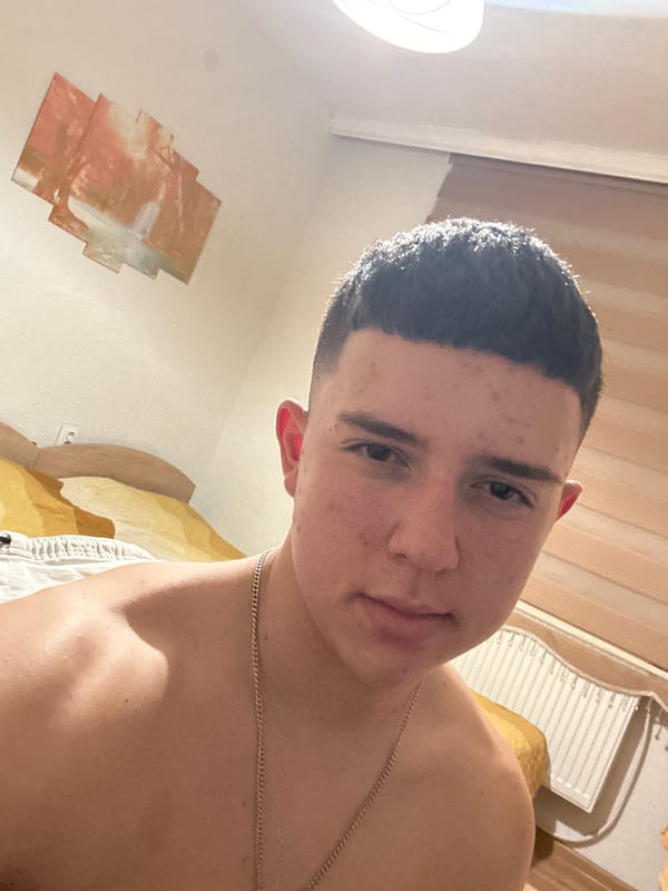 Man takes late-night selfie in Zlatograd, Bulgaria