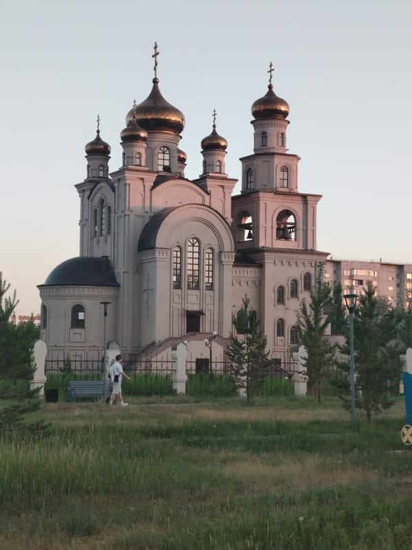 Daily life documented across Pavlodar, Kazakhstan during afternoon hours
