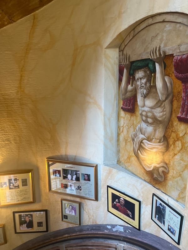 Historic Maison Kammerzell interior mural documented in Strasbourg