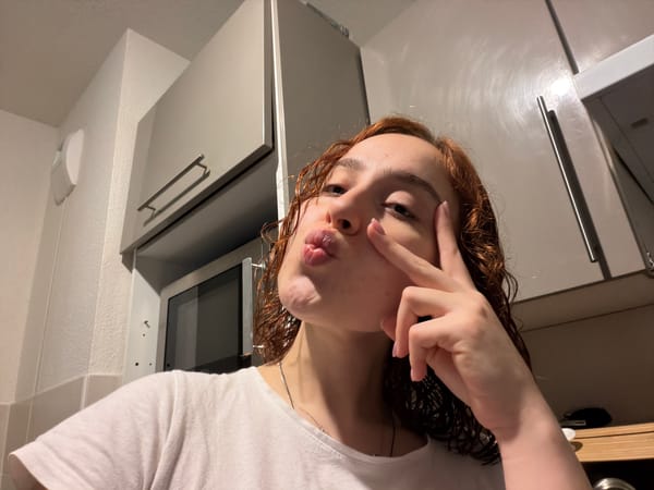 Young person photographed in Strasbourg kitchen Thursday morning