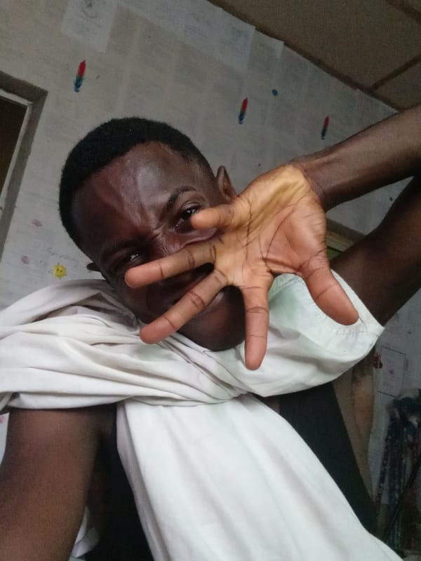 Morning selfie session documented in Akwete, Nigeria