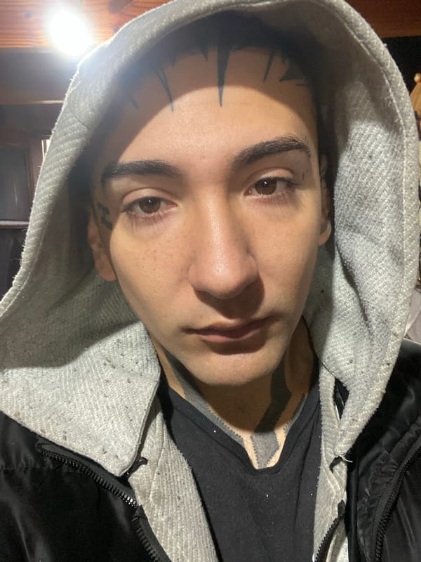 Person smoking, dried cannabis plant observed in Buenos Aires