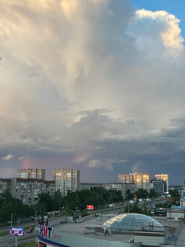 Dramatic weather and everyday moments captured across Izhevsk