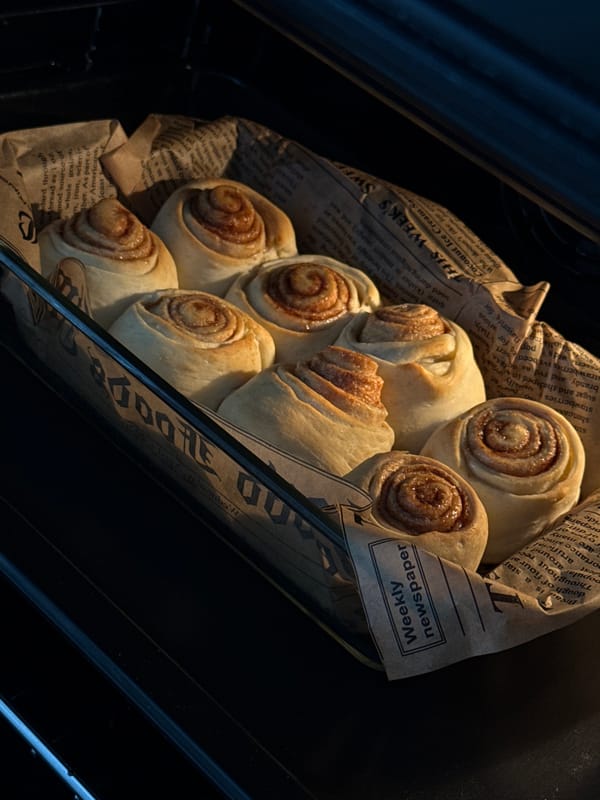 Cinnamon rolls, coffee, and smoke on the Lyubertsy skyline