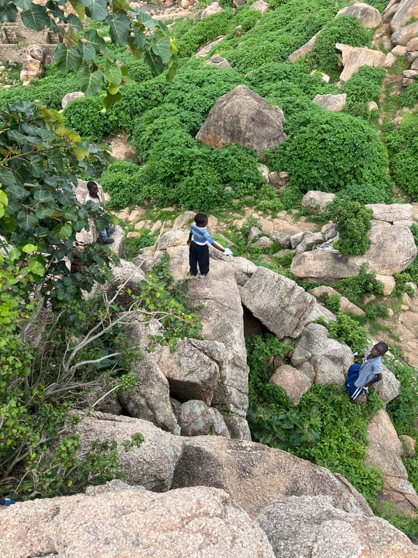 Afternoon on the hills and streets of Jos, Nigeria
