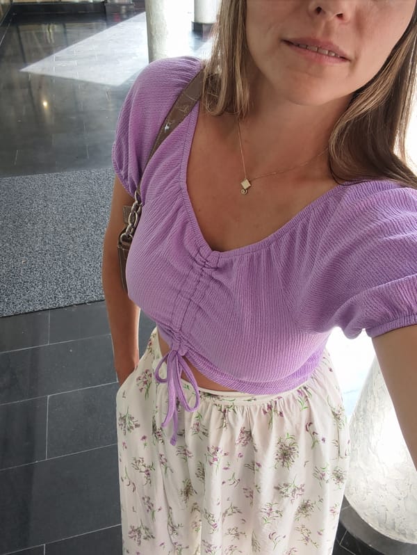 Selfie session outside Sochi's Melody Shopping Center