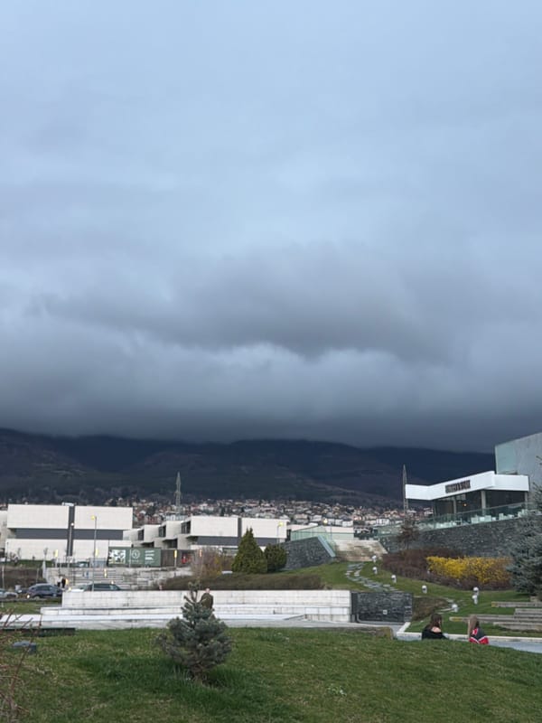 Sofia visitor captures scenic valley views and dashboard selfie