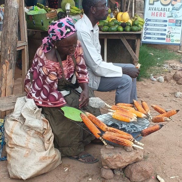 Daily market life captured in Rido, Nigeria