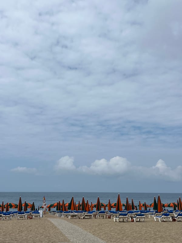 Morning scenes documented across Alanya's beaches and streets