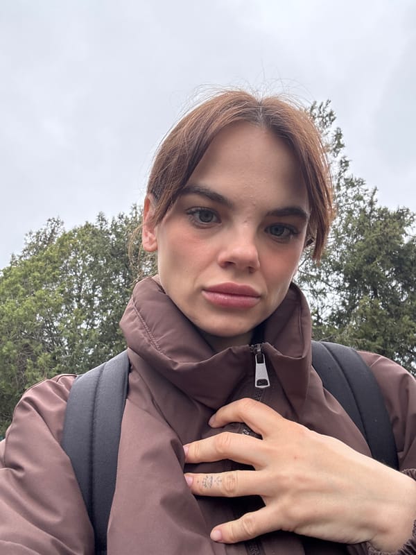 Morning selfie and street photos captured in Anapa, Russia