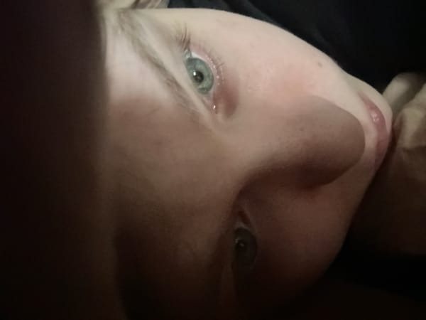 Close-up portrait captures emotional moment in Moscow