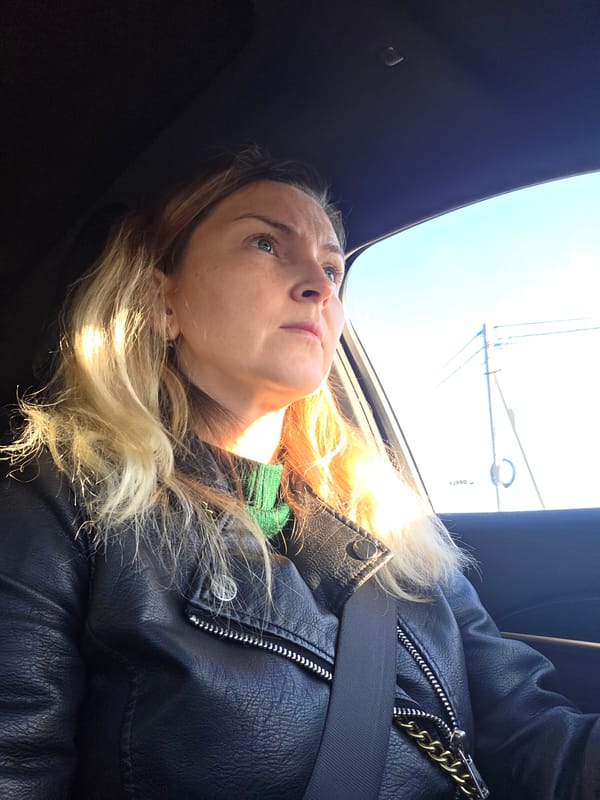 Woman in vehicle observed in Chaikovsky, Russia
