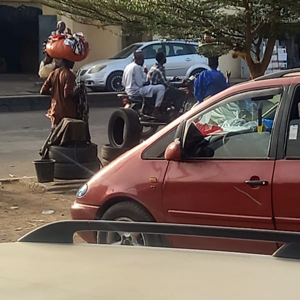 Daily street life documented in Dadi Riba, Nigeria