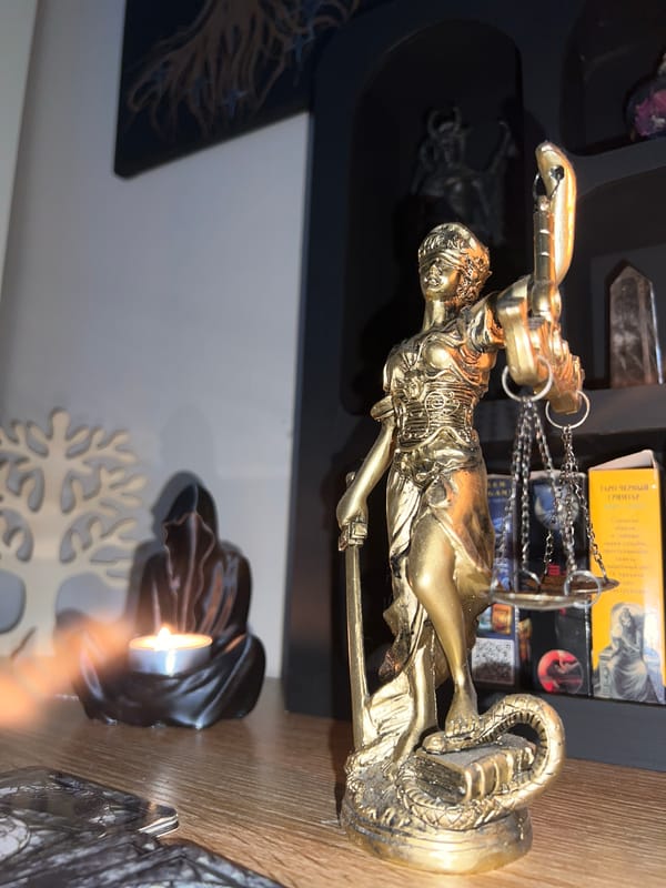 Occult altar and family life share a Tychy home