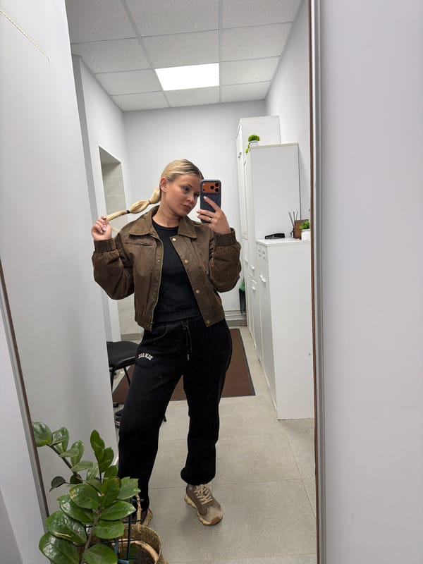 Woman takes selfies around Sarapul, Russia during afternoon