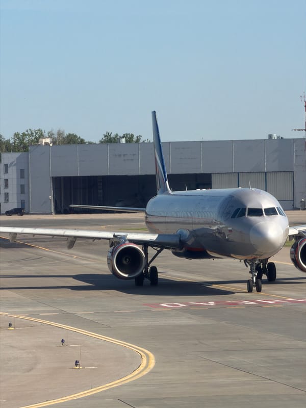 Aeroflot aircraft operations observed at Moscow Sheremetyevo Airport