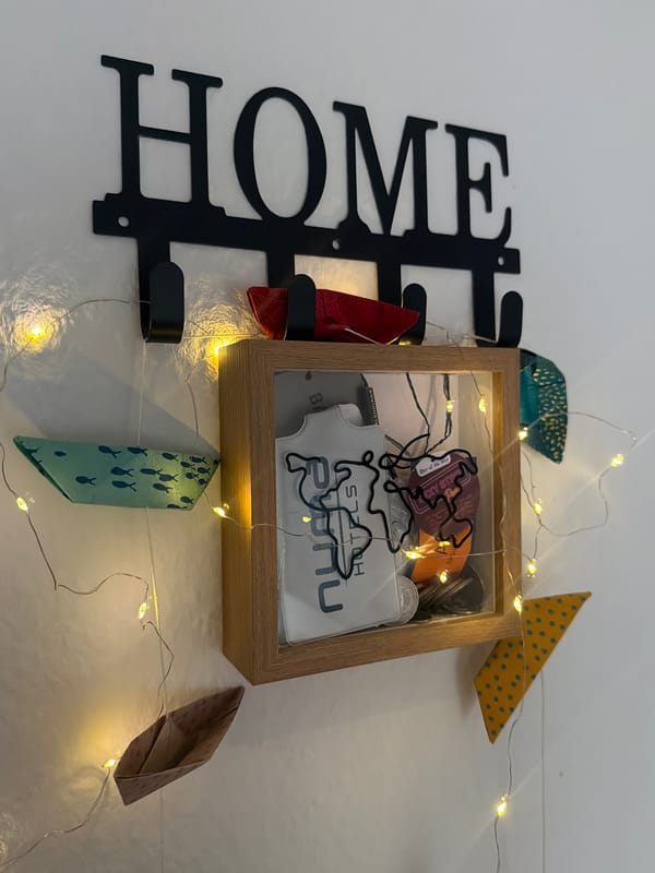 Home details, tattoo prep, and art across one quiet morning