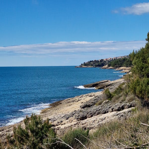 Coastal nature scenes captured in Ulcinj Montenegro
