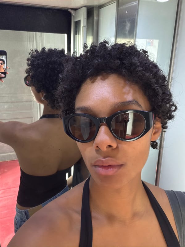 Morning selfies and rooftop views from a Paris apartment