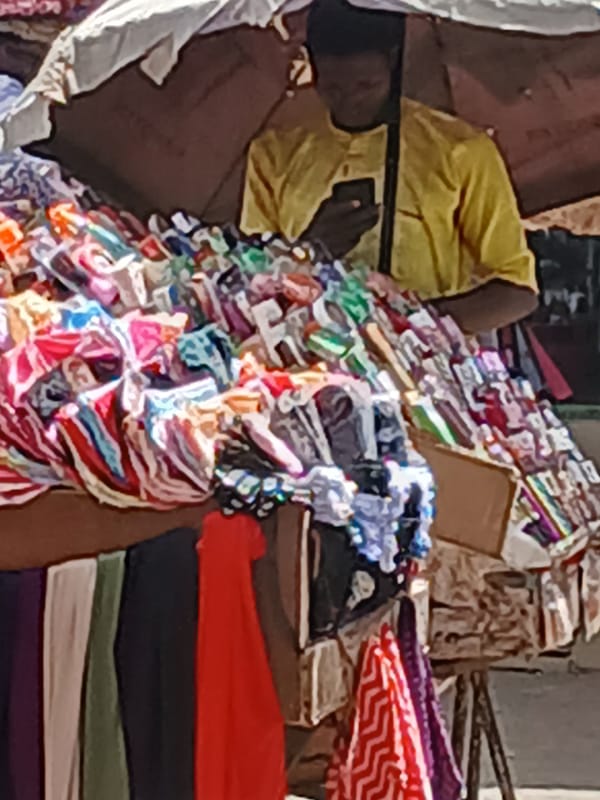 Daily market life documented in Maiburiji, Nigeria