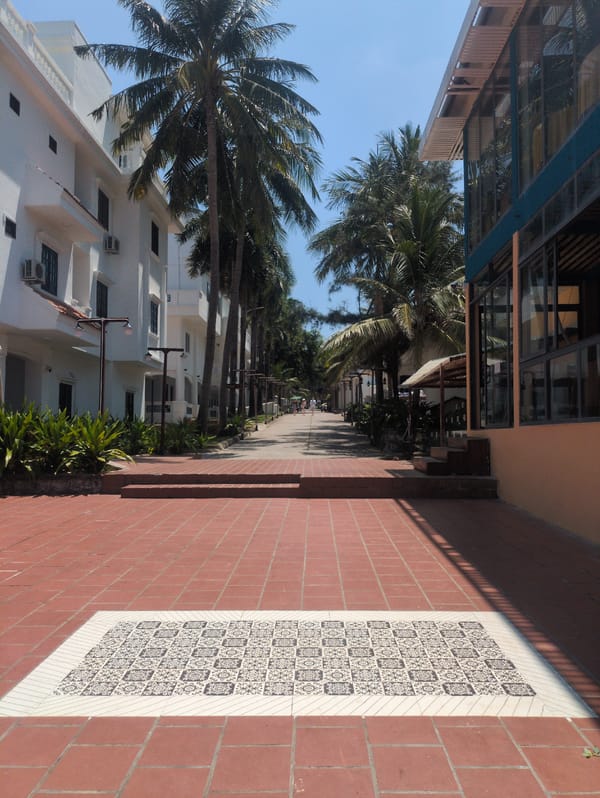 Early morning street scenes documented in Phú Quốc, Vietnam