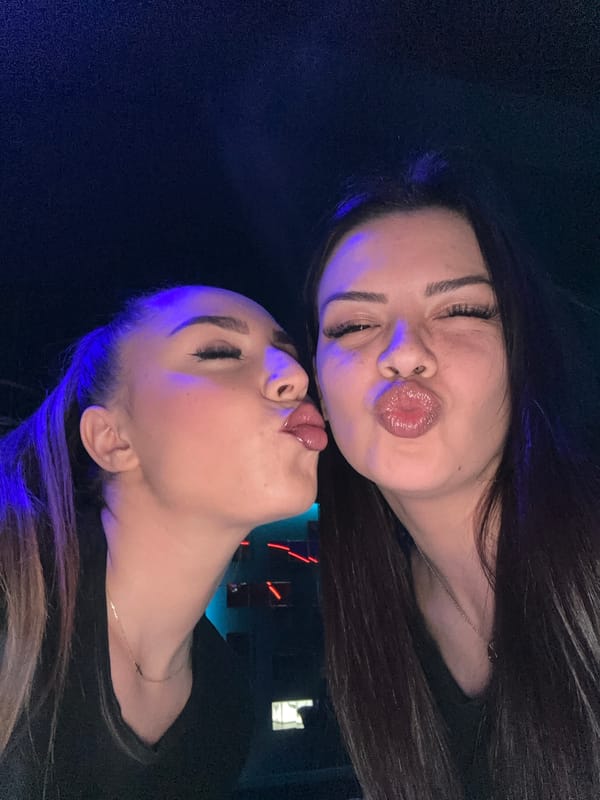 Two women photographed in casual selfie in Sliven
