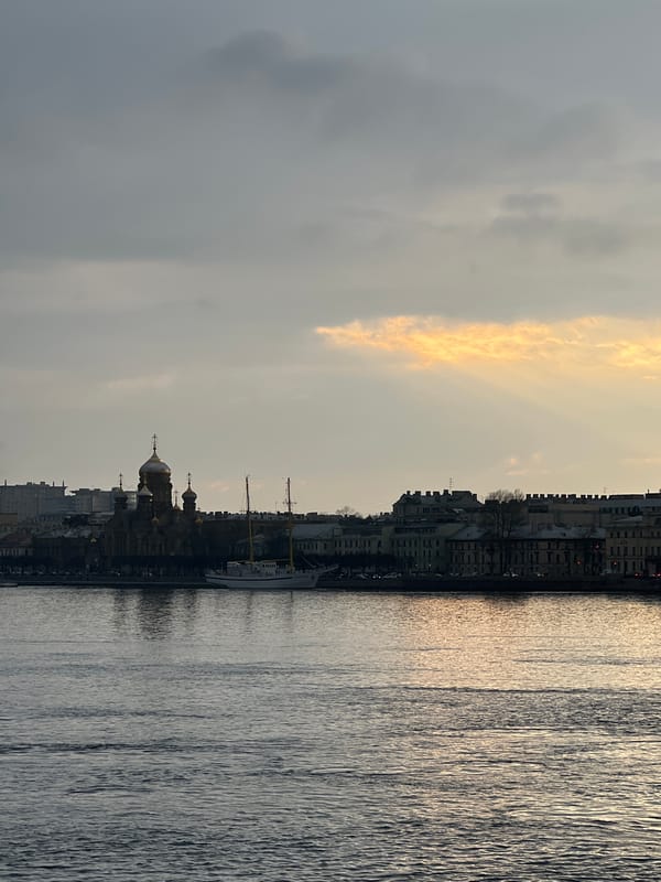Saint Petersburg waterfront industrial area documented by witness