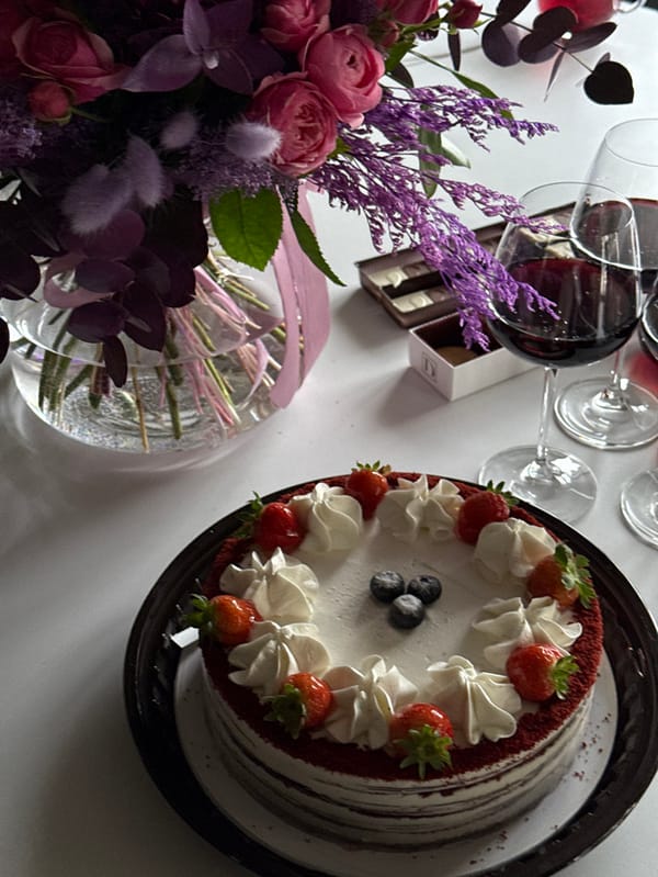 Morning celebration with cake and flowers documented across Armenian cities