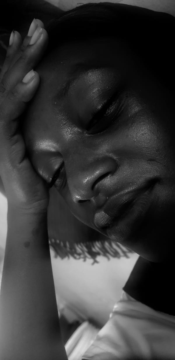 Black and white portraits captured in Narayi, Nigeria