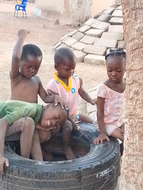 Daily life moments captured in Tamale, Ghana community
