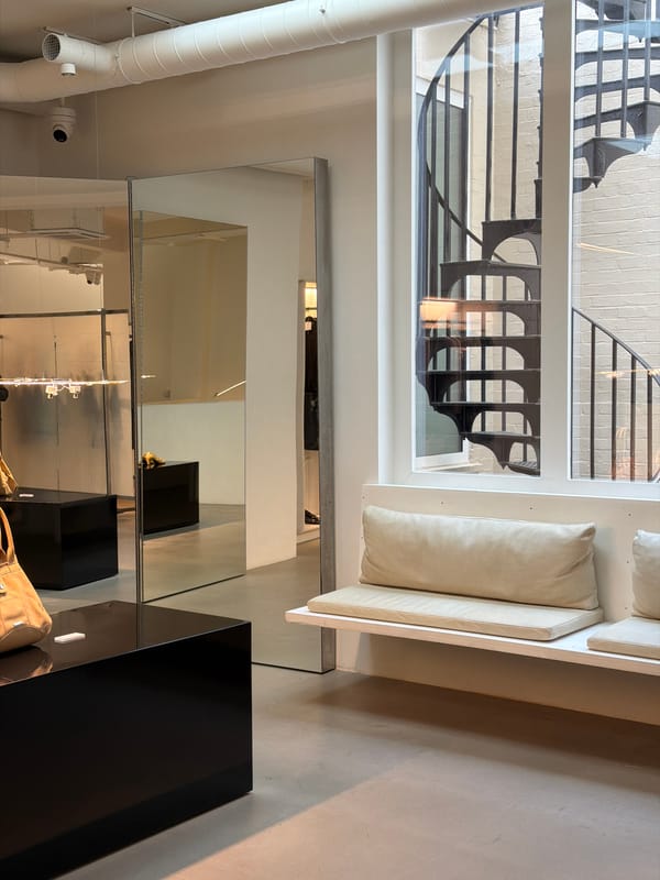Interior view documented at London commercial space