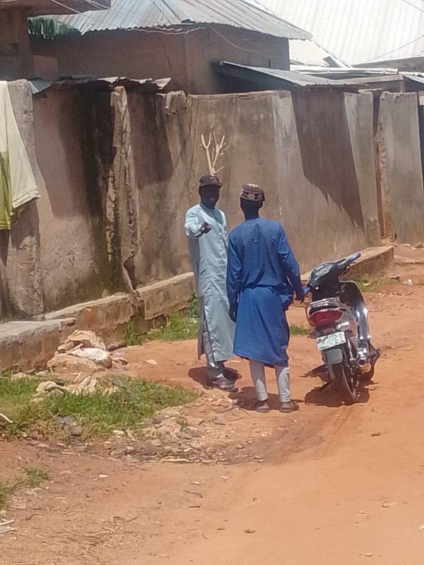 Everyday street life in a dry, close-knit community