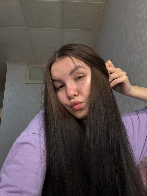 Woman Takes Mirror Selfies in Foki, Russia