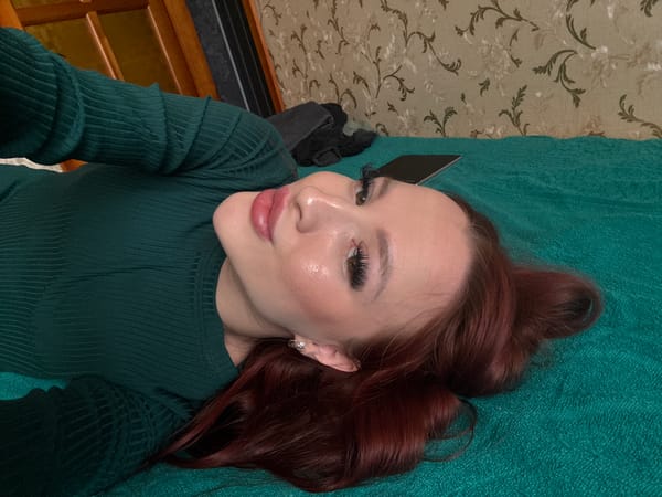 Woman photographed in casual indoor portrait session in Simferopol