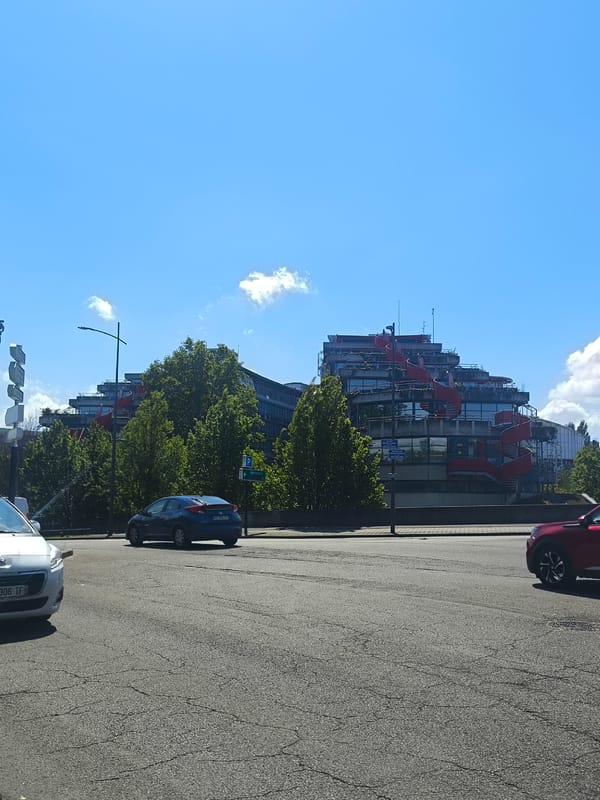 Strasbourg resident documents ordinary city life during sunny April morning