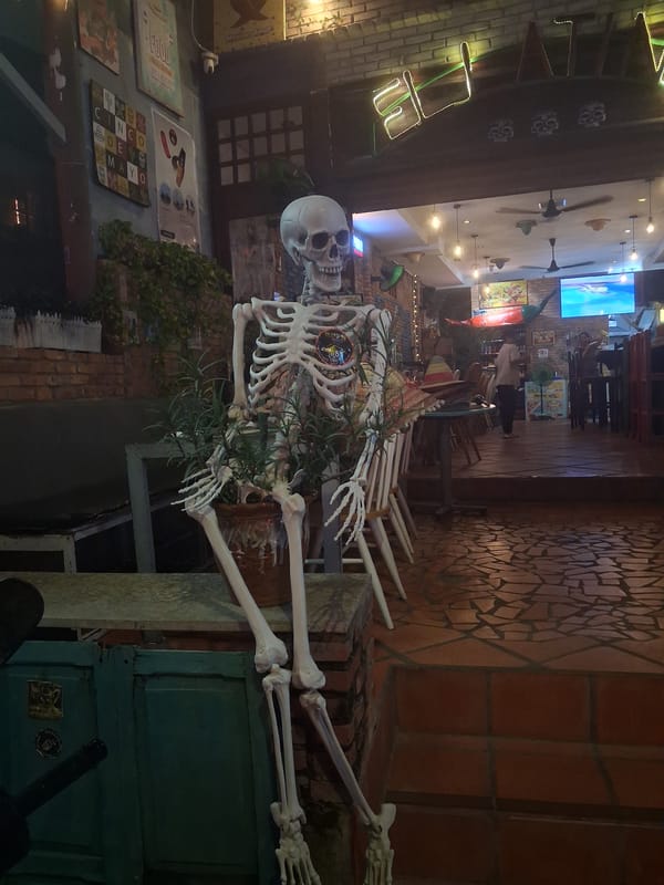 Nightlife and street scenes from Phu Thuy Ward after dark