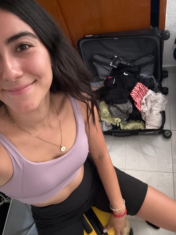 Everyday moments captured in Puebla: selfies, cats, packing