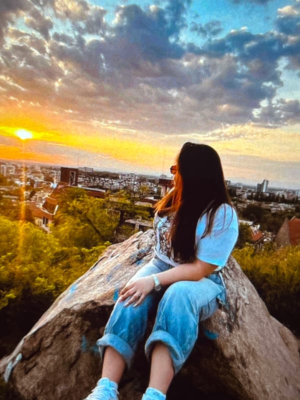 Sunset viewing session documented across Plovdiv, Bulgaria